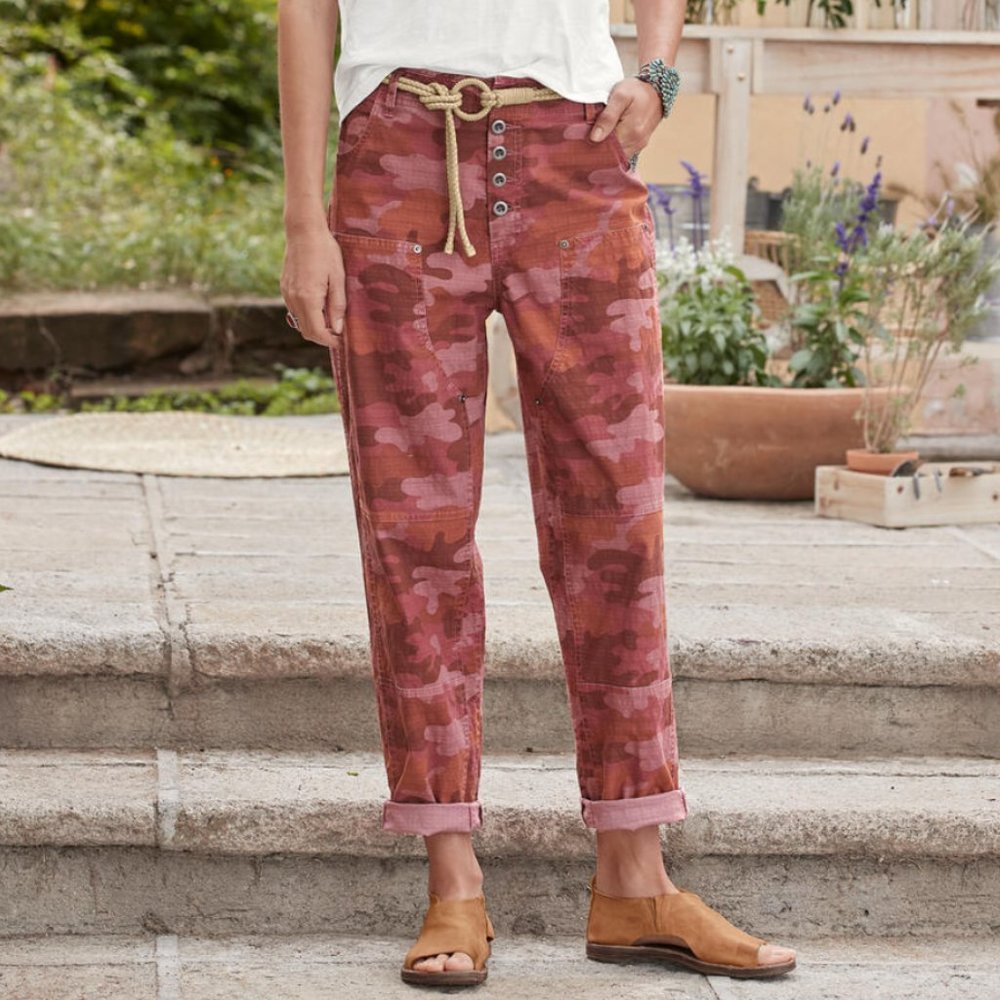 Sundance Catalog Quincy Camo Pants